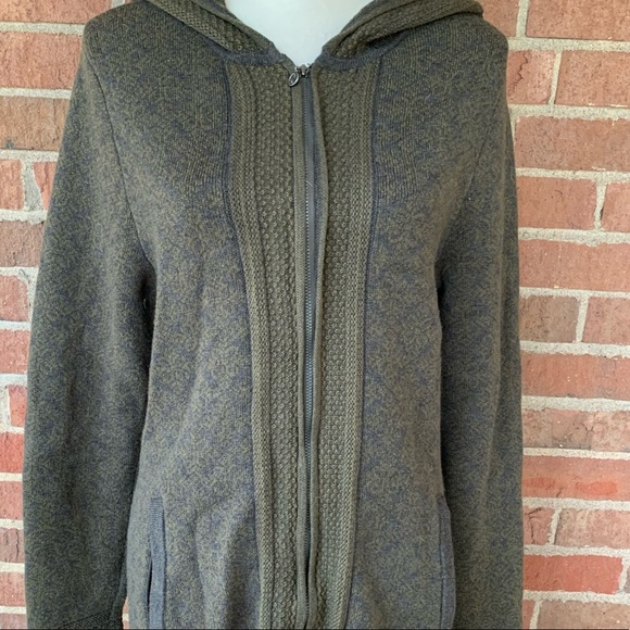 Athleta dark green full zip / L - Picture 6 of 12